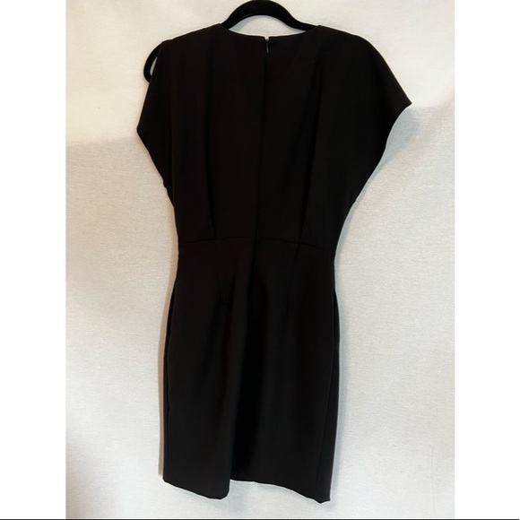 Black Dress with Cinched Waist - Picture 4 of 10